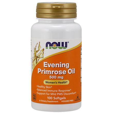 Now Foods ligetszépe olaj 500 mg kapszula 100 db (Evening Primrose Oil)