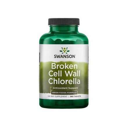 Swanson Chlorella alga 500 mg 360 tabletta 