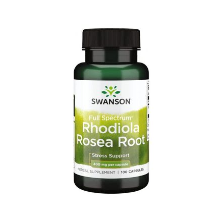 Swanson Aranygyökér (Rhodiola Rosea Root) 400mg 100db kapszula  