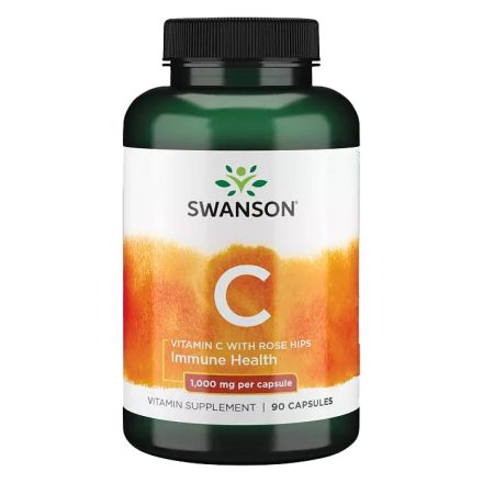 Swanson C vitamin 1000 mg 90 kapszula csipkebogyó kivonat