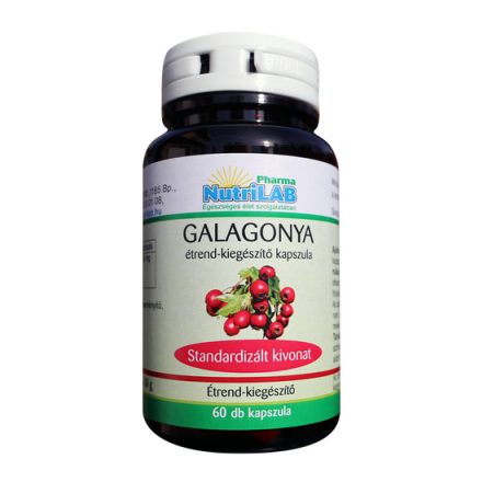 NutriLAB Galagonya Forte 300mg 60 kapszula