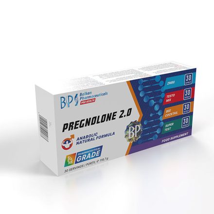 Balkan Pharmaceuticals Pregnolone Testo 2.0 120 kapszula