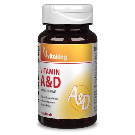 Vitaking A+D vitamin 60 lágyzselatin  