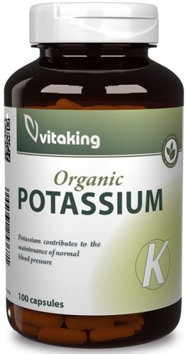 Vitaking Kálium potassium 99mg 100 kapszula  