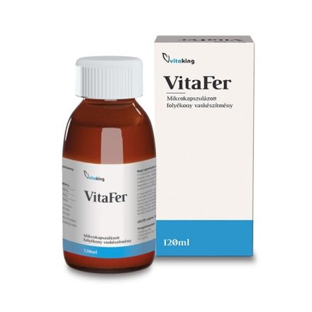 Vitaking VITAFER® liposzómás vas folyadék 120ml Vitaking