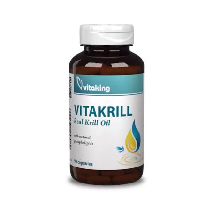 Vitaking VitaKrill olaj 500mg 90 lágyzselatin kapszula