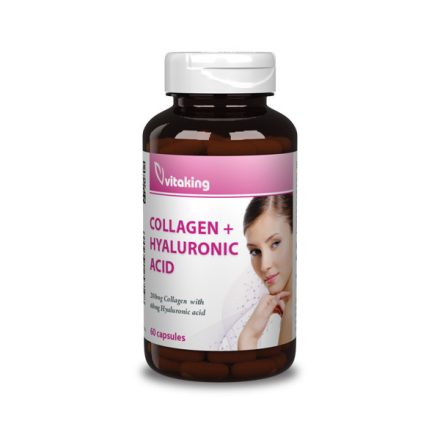 Vitaking Hialuronsav + Kollagén komplex Hyaluron Collagen 60kapszula 