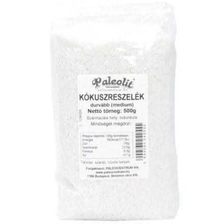 Paleolit Kókuszreszelék finom 500g