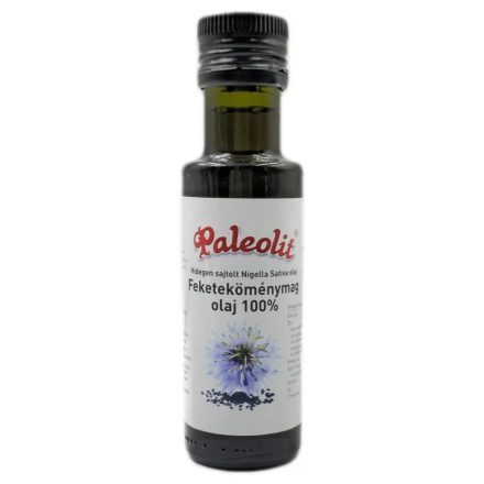 Paleolit Feketeköménymag olaj 100% 100ml hidegen sajtolt Nigella Sativa olaj 