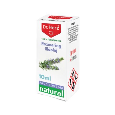 Dr.Herz Rozmaring illóolaj 100% természetes 10ml Aromaterápia