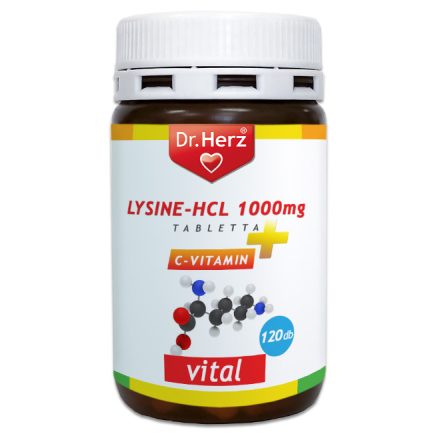 Dr. Herz Lysine-HCL + C-vitamin 1000mg 120 tabletta