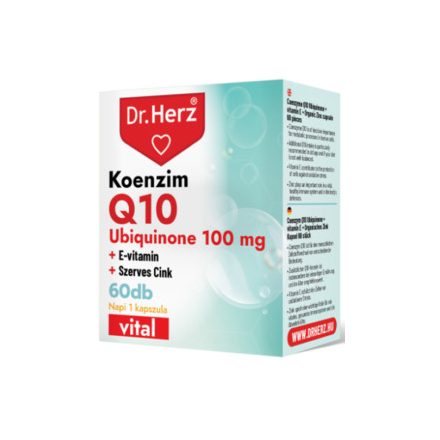 Dr Herz Koenzim Q10 Ubiquinone 100mg 60 kapszula