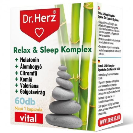 Dr. Herz Relax & Sleep Komplex 60 kapszula  