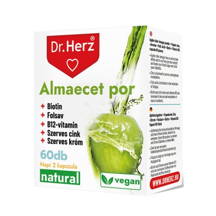 Dr. Herz Almaecet por + Biotin + Folsav + Cink + Króm 60 db kapszula 