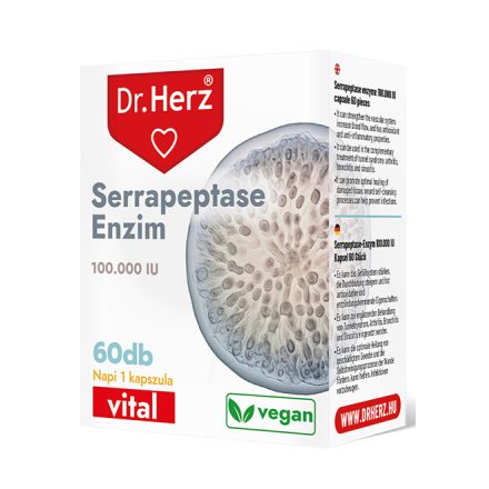 Dr. Herz SERRAPEPTASE enzim 100000 IU 60kapszula