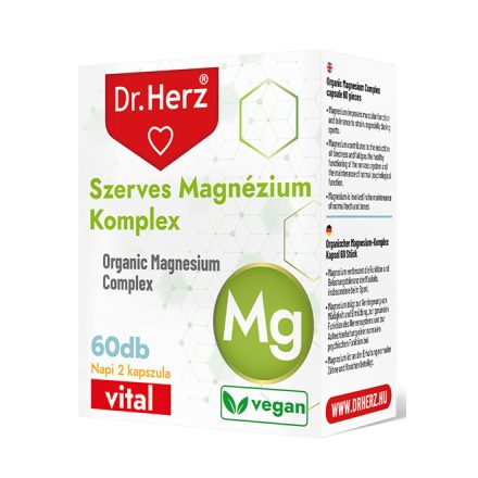 Dr. Herz Szerves Magnézium KOMPLEX 60 kapszula 