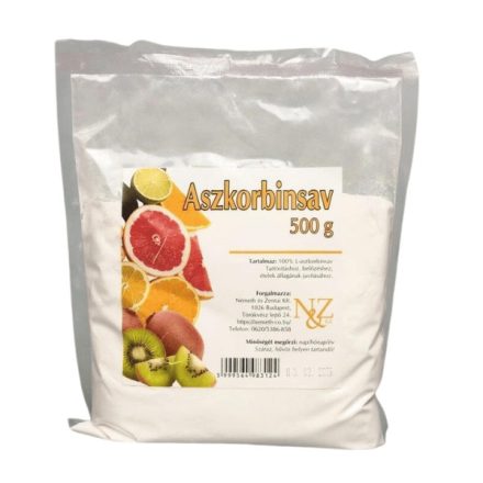 N&Z L-aszkorbinsav C-vitamin por 500g 