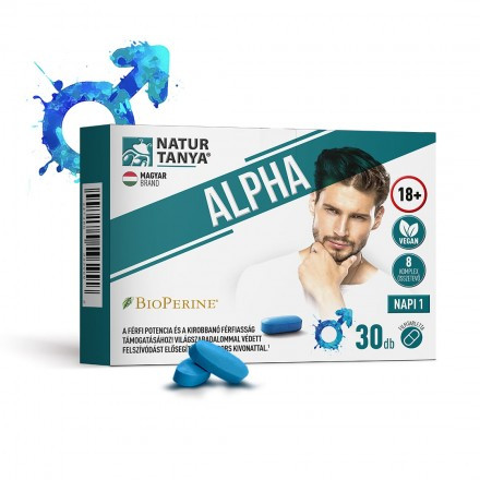 Natur Tanya ALPHA potencianövelő tabletta – 30db