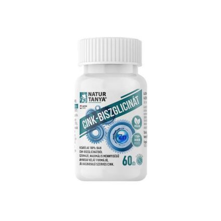 Natur Tanya® Cink-biszglicinát 60 tabletta