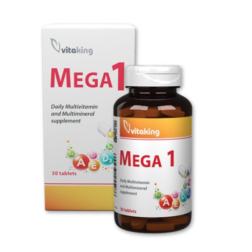 Vitaking Mega1 multivitamin 30 tabletta 