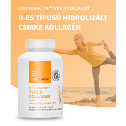 USA Medical Csirkeporc kollagén (UC II-es típusú) ChondrActiv™ kapszula 90 db 