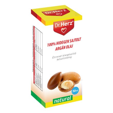 Dr. Herz hidegen sajtolt argán olaj 50ml