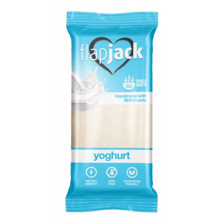 Flapjack Joghurt ízű zabszelet fehér bevonóba mártva 100g