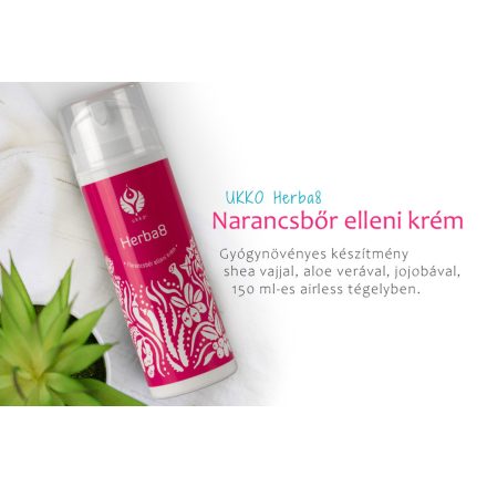 UKKO Herba8 narancsbőr elleni krém150ml