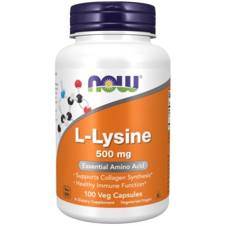 Now Foods Now Foods L-Lysine 500 mg 100 Vegkapszula