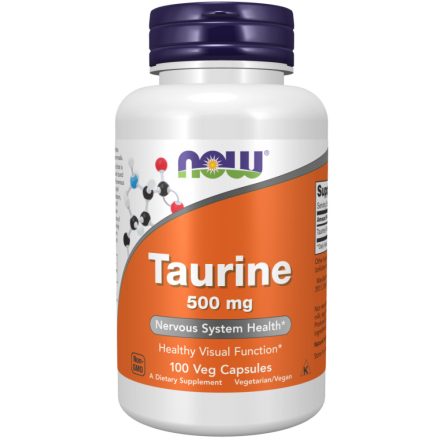 Now Foods Taurine 500 mg 100 Veg kapszula 