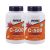 NOW C-vitamin 500mg Narancs rágótabletta DUO Pack 2x100db 