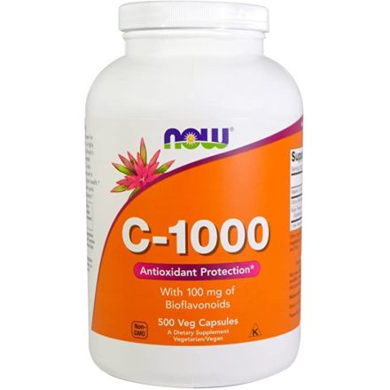 Now Foods C vitamin 1000mg 500 kapszula 