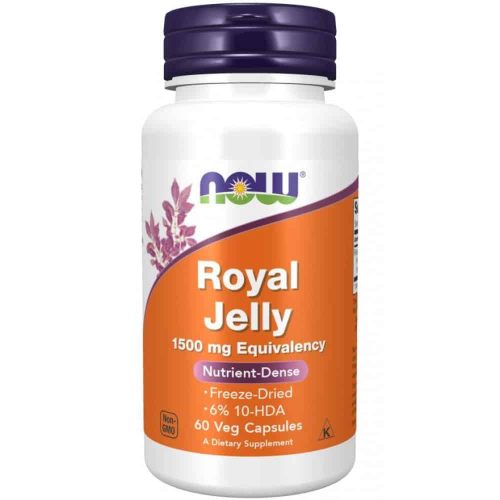 Now Foods Royal Jelly -méhpempő 1500mg 60 Softgels