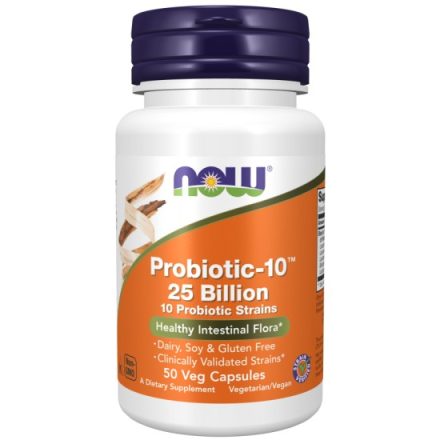 Now Foods Probiotic 10-25 Billion probiotikum 50 vegkapszula