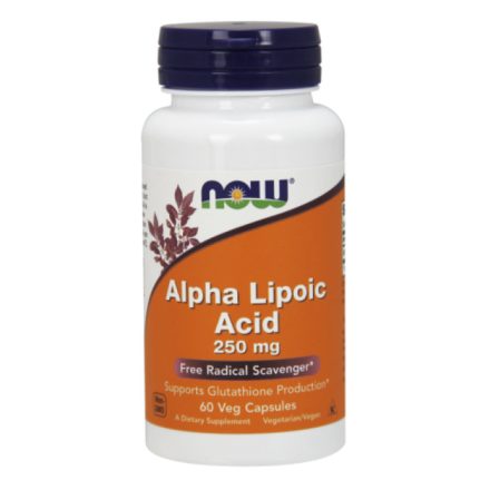 Now Foods Alpha Lipoic Acid 250 mg 60 Vkapszula 