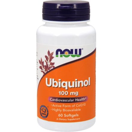 Now Foods Ubiquinol 100 mg - 60 Softgels Q10 