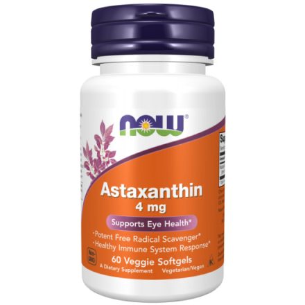 Now Foods Astaxanthin 4 mg 60 veg kapszula 