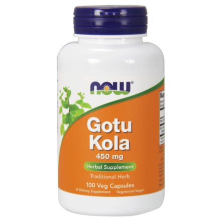 Now Foods Gotu Kola 450 mg 100 kapszula erekre 