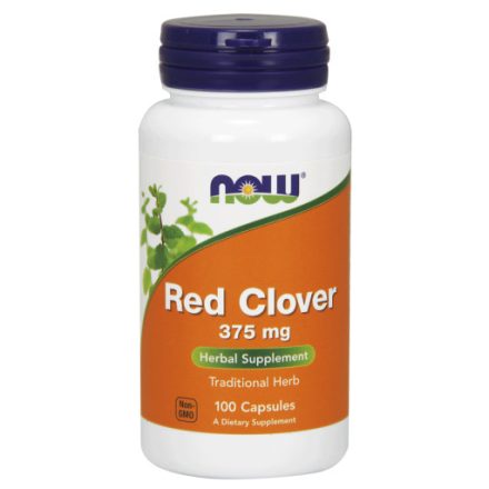 Now Foods Red Clover 375 mg 100 db Vörös here menopauza segítség