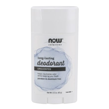 Now Foods Long Lasting Deodorant illatmentes, paraben és aluminiummentes