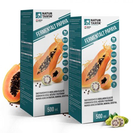 Natur Tanya Fermentált Papaya koncentrátum DUO PACK 2x500 ml 