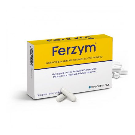 Specchiasol Ferzym® bélflóra kapszula - probiotikum, szinergista prebiotikummal, B-vitaminokkal