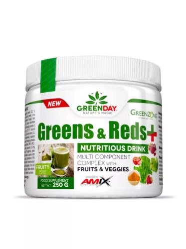 Amix Nutrition - GreenDay® Greens & Reds + Fruity 250g por