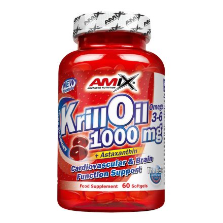 AMIX Nutrition Krill Oil 1000mg 60 lágykapszula