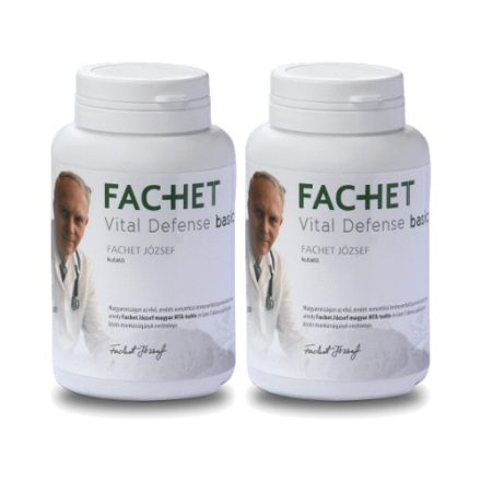 Dr Fachet Gyógygomba Vital Defense BASIC DUO Pack 2x120 db