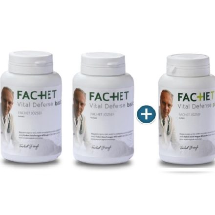 Dr Fachet Vital Defense Basic és Plus 2+1 darabos csomag 120+60 db