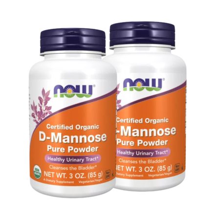 Now Foods D-Mannose Powder 85g D mannose felfázás por DUO pack